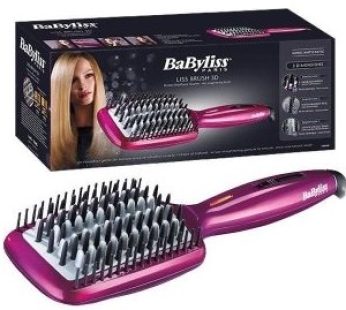 Babyliss  Brosse chauffante lissante liss brush 3D HSB100E